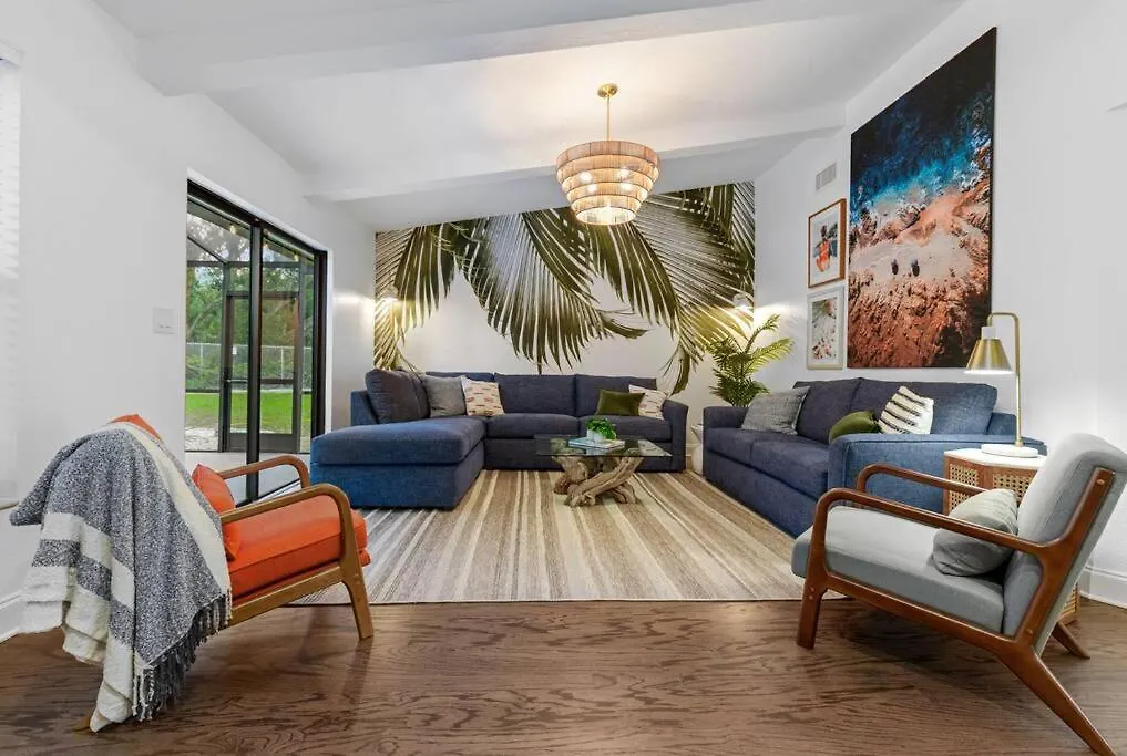 Holiday home Backyard Games, Fire Pit, Heated Pool, Near Beach Villa Ozona